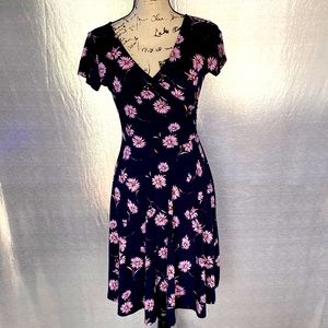 Kaileigh Blue Floral Dress